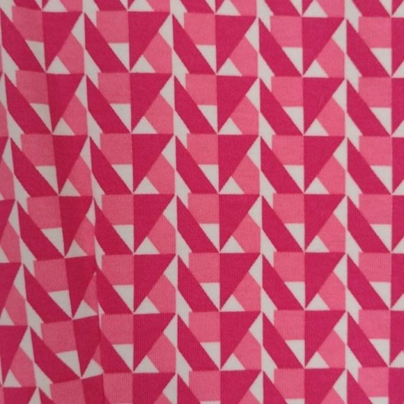 New York & Co Pink Cotton Knit Fit & Flare Dress Sz S Barbiecore  Coquette Girl - Picture 7 of 11